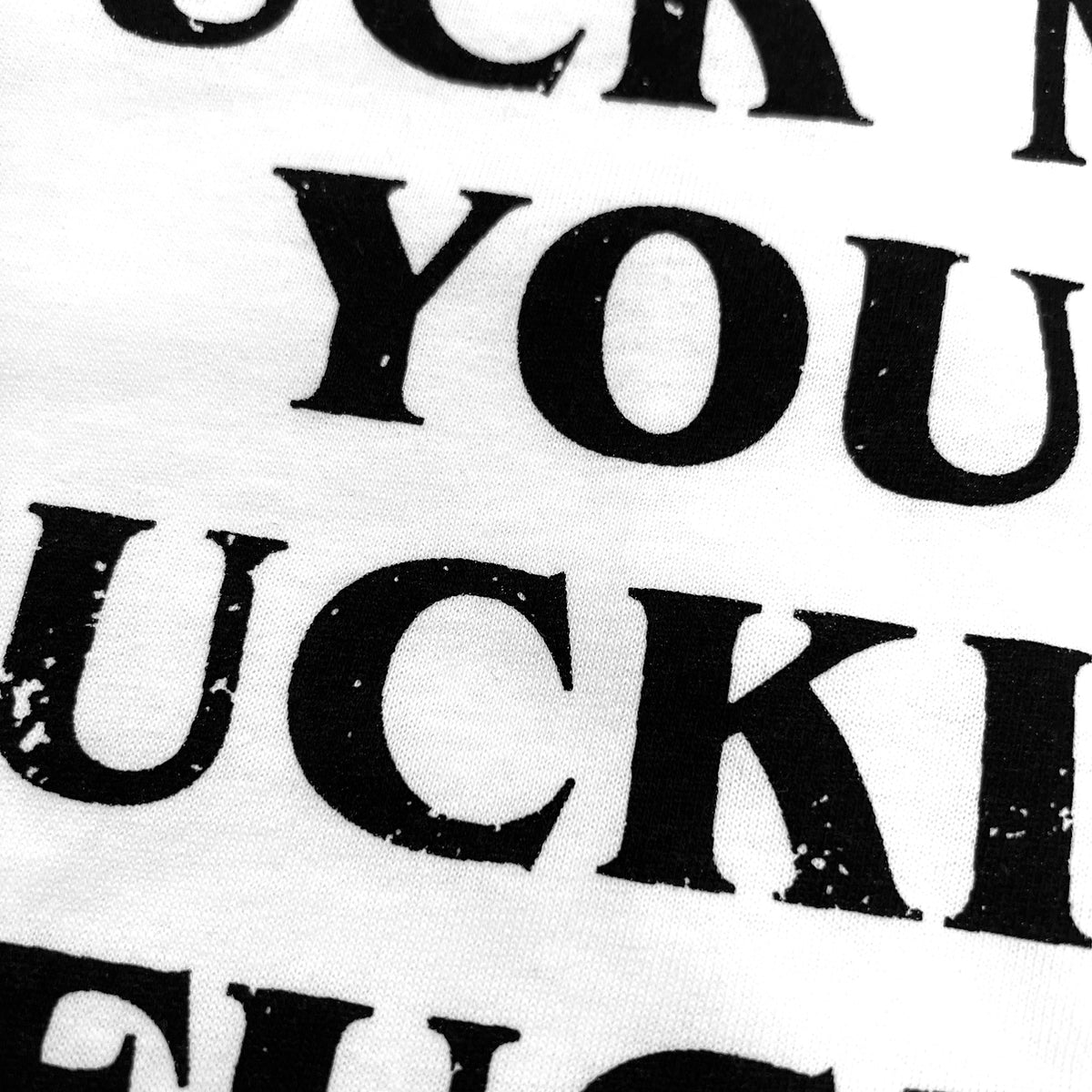 "Fuck Me You Fuckin Fuck" Ringer Shirt