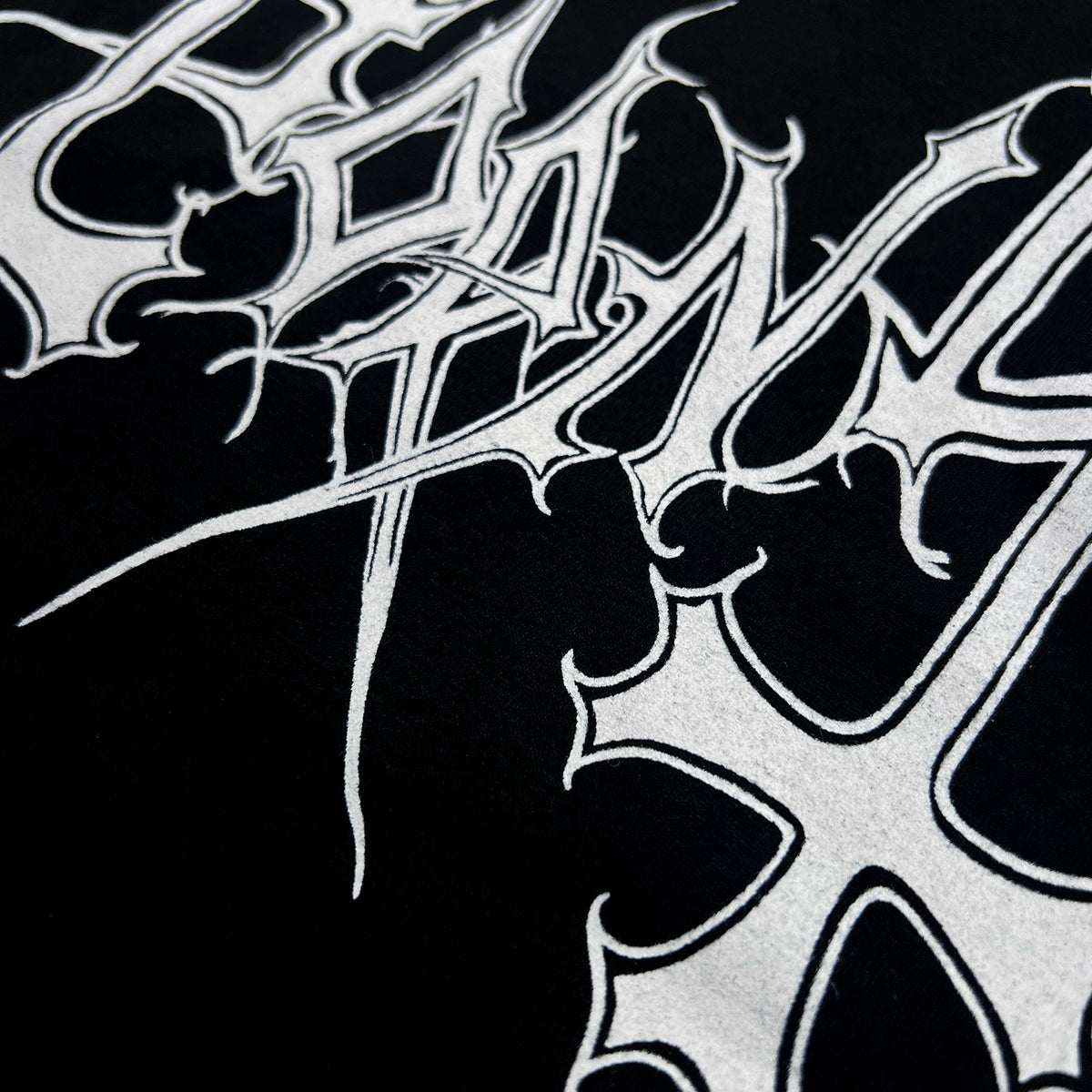 "HORNY" Black Metal Shirt